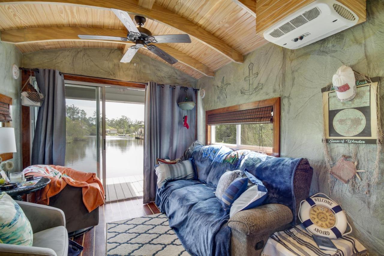 Bay St Louis Houseboat 6 Mi To Old Town And Beach! Shoreline Park Екстериор снимка